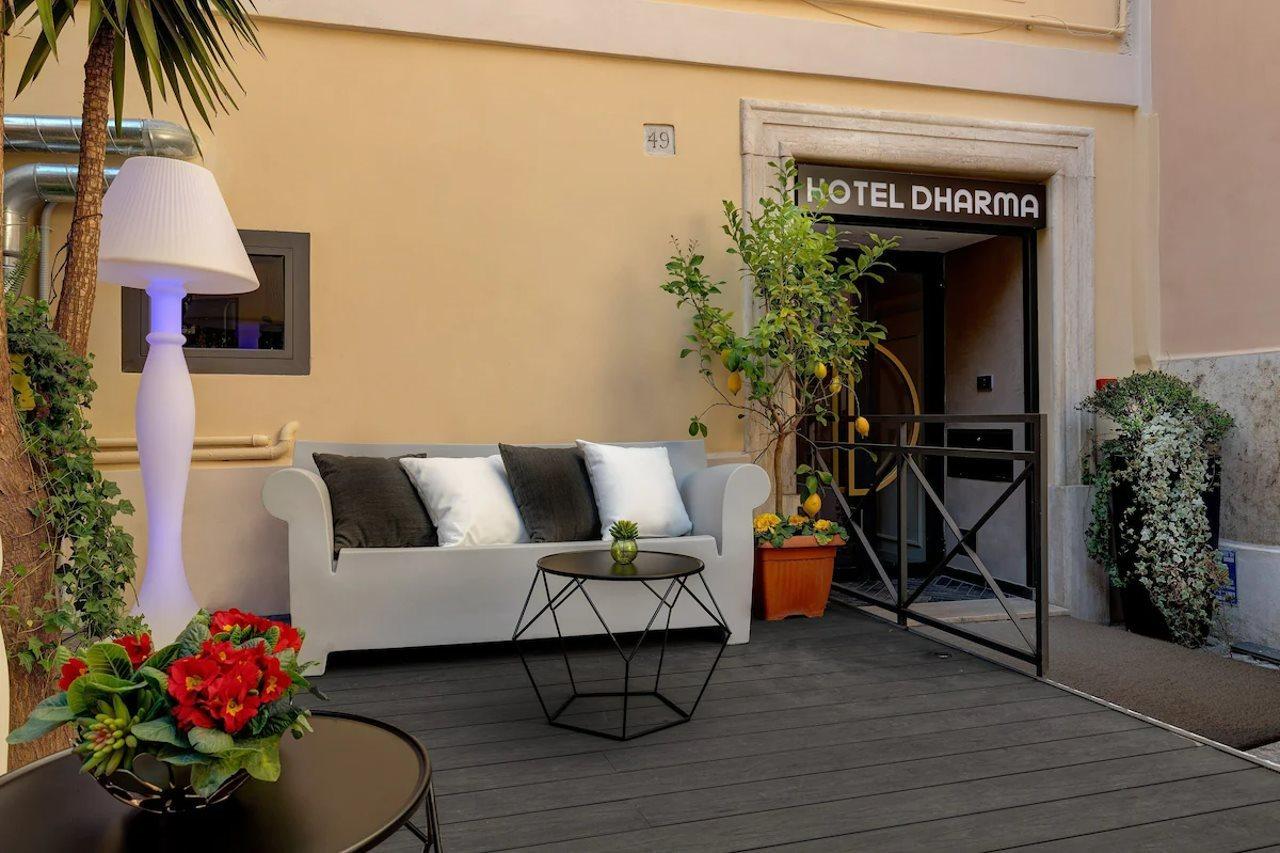 Dharma Boutique Hotel & Spa Rom Exteriör bild